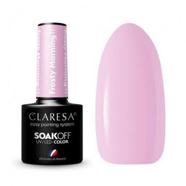 CLARESA long lasting hybrid gel polish Frosty Morning 11, 5g.