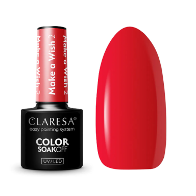 CLARESA long-lasting hybrid nail polish MAKE A WISH 2.5 g CLARESA long-lasting hybrid nail polish MAKE A WISH 2.5 g