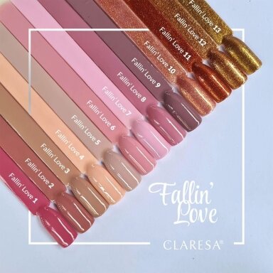 CLARESA long lasting hybrid gel polish FALLIN"LOVE 13, 5g.