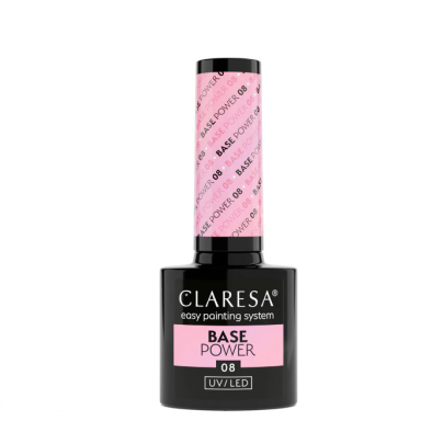 CLARESA non-acidic hybrid gel polish base POWER 08, 5g CLARESA non-acidic hybrid gel polish base POWER 08, 5g
