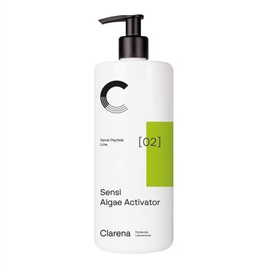CLARENA SENSI ALGEA ACTIVATOR жидкий активатор для приготовления альгинатных масок для лица, 500 мл. CLARENA SENSI ALGEA ACTIVATOR жидкий активатор для приготовления альгинатных масок для лица, 500 мл.