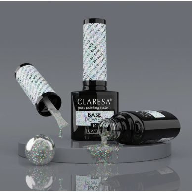 Бескислотная гибридная база для гель-лака CLARESA POWER 10, 5г 2 Бескислотная гибридная база для гель-лака CLARESA POWER 10, 5г 2