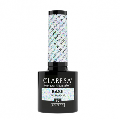 Бескислотная гибридная база для гель-лака CLARESA POWER 10, 5г Бескислотная гибридная база для гель-лака CLARESA POWER 10, 5г