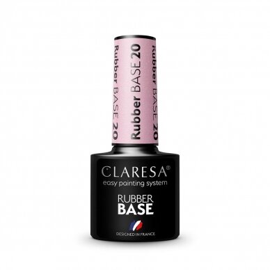 Гибридная каучуковая база для гель-лака CLARESA RUBBER BASE 20, 5г. 2 Гибридная каучуковая база для гель-лака CLARESA RUBBER BASE 20, 5г. 2