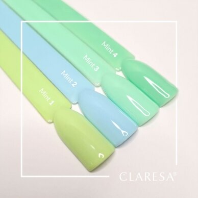 CLARESA long lasting hybrid gel polish MINT 1, 5g. 1