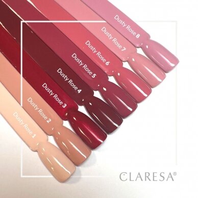 CLARESA long lasting hybrid gel polish DUSTY ROSE 3. 5g. 1 CLARESA long lasting hybrid gel polish DUSTY ROSE 3. 5g. 1