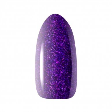 CLARESA ilgalaikis hibridinis nagų lakas Galaxy Purple, 5g. 1