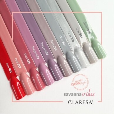 CLARESA стойкий гибридный гель лак для ногтей GREEN 800, 5 g. 1 CLARESA стойкий гибридный гель лак для ногтей GREEN 800, 5 g. 1