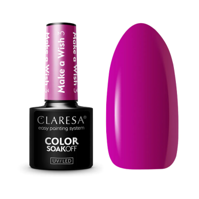 CLARESA long-lasting hybrid nail polish MAKE A WISH 3.5 g