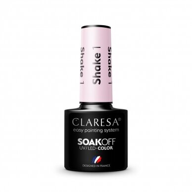 CLARESA long lasting hybrid gel polish SHAKE 1, 5g. 2