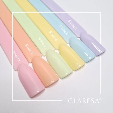 CLARESA long lasting hybrid gel polish SHAKE 3, 5g. 3 CLARESA long lasting hybrid gel polish SHAKE 3, 5g. 3