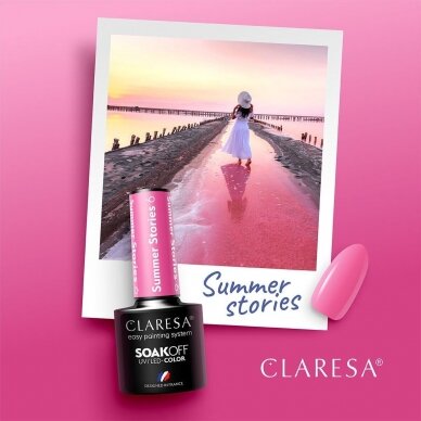 CLARESA long-lasting hybrid nail polish SUMMER STORIES 6, 5g. 1