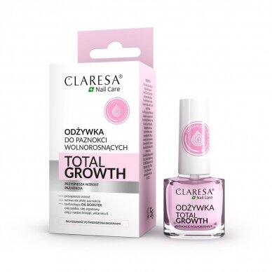 CLARESA TOTAL GROWTH nail conditioner promoting growth, 5 g.
