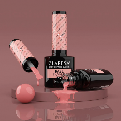 CLARESA non-acid hybrid gel polish base POWER 06, 5g 2 CLARESA non-acid hybrid gel polish base POWER 06, 5g 2