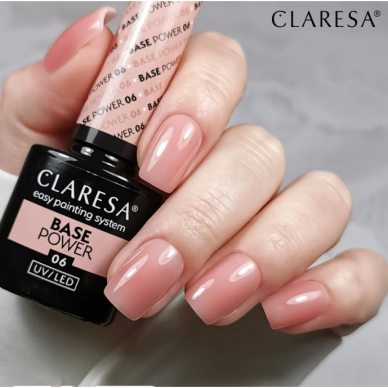 CLARESA non-acid hybrid gel polish base POWER 06, 5g 3 CLARESA non-acid hybrid gel polish base POWER 06, 5g 3