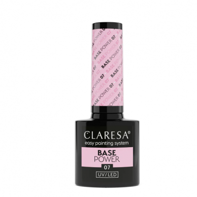 Бескислотная гибридная база для гель-лака CLARESA POWER 07, 5г Бескислотная гибридная база для гель-лака CLARESA POWER 07, 5г