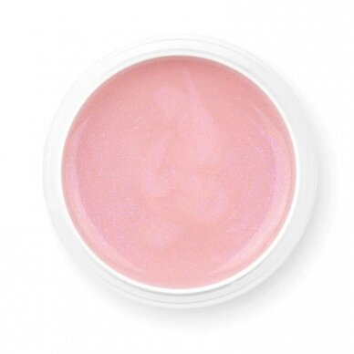 CLARESA statybinis gelis nagų priauginimui SOFT&EASY GEL BLINKING PINK, 45 g. 2 CLARESA statybinis gelis nagų priauginimui SOFT&EASY GEL BLINKING PINK, 45 g. 2
