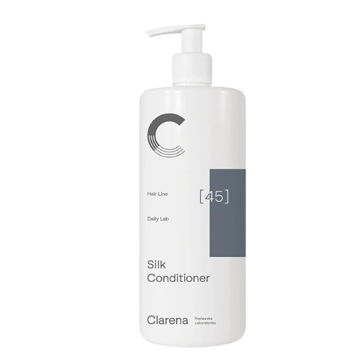 CLARENA SILK CONDITIONER moisturizing conditioner with silk and peptides for all hair types, 500 ml CLARENA SILK CONDITIONER moisturizing conditioner with silk and peptides for all hair types, 500 ml