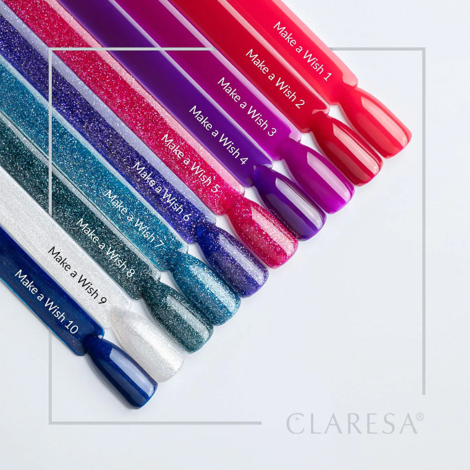 CLARESA long-lasting hybrid nail polish MAKE A WISH 4.5 g 1