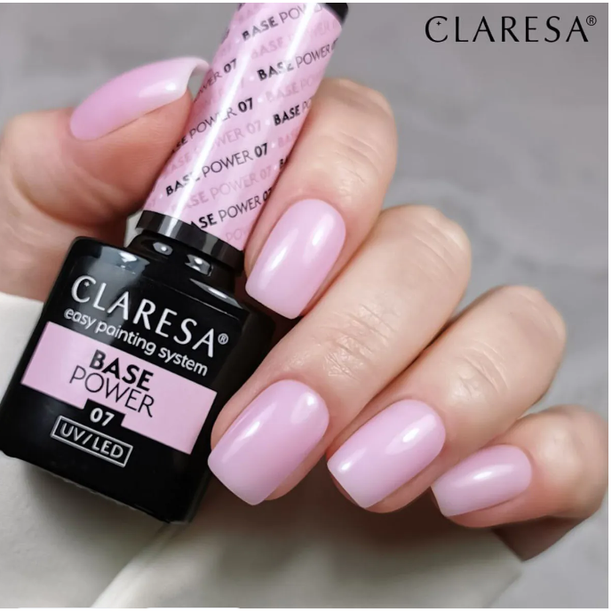 Бескислотная гибридная база для гель-лака CLARESA POWER 07, 5г 3 Бескислотная гибридная база для гель-лака CLARESA POWER 07, 5г 3