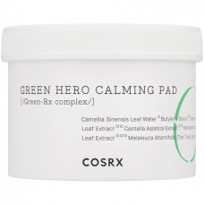 COSRX One Step Green Hero Calming Pad raminantys ir drėkinantys padeliai, 70vnt.