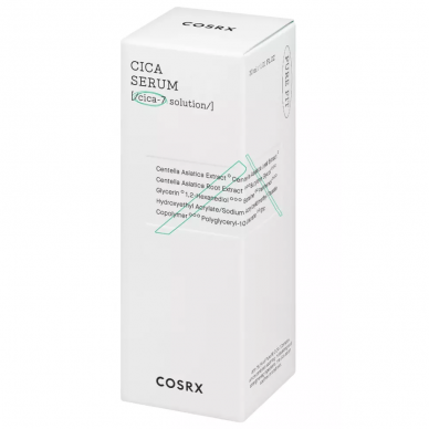 Cosrx Pure Fit Cica Serum raminamasis veido serumas, 30ml.