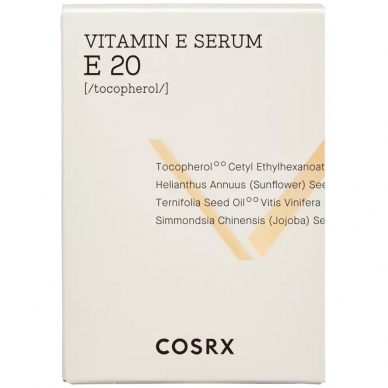 Cosrx Real Fit Vitamin E Serum E-20 serumas su vitaminu E, 20 ml.