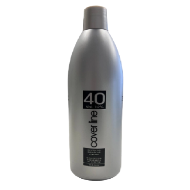 COVER LINE kreminis plaukų dažų oksidantas 40%, 1000 ml COVER LINE kreminis plaukų dažų oksidantas 40%, 1000 ml