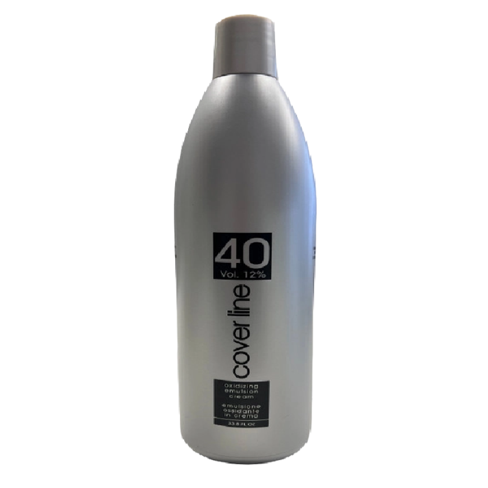 COVER LINE kreminis plaukų dažų oksidantas 40%, 1000 ml COVER LINE kreminis plaukų dažų oksidantas 40%, 1000 ml