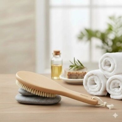 Body scrub brush, 1 pc. 1