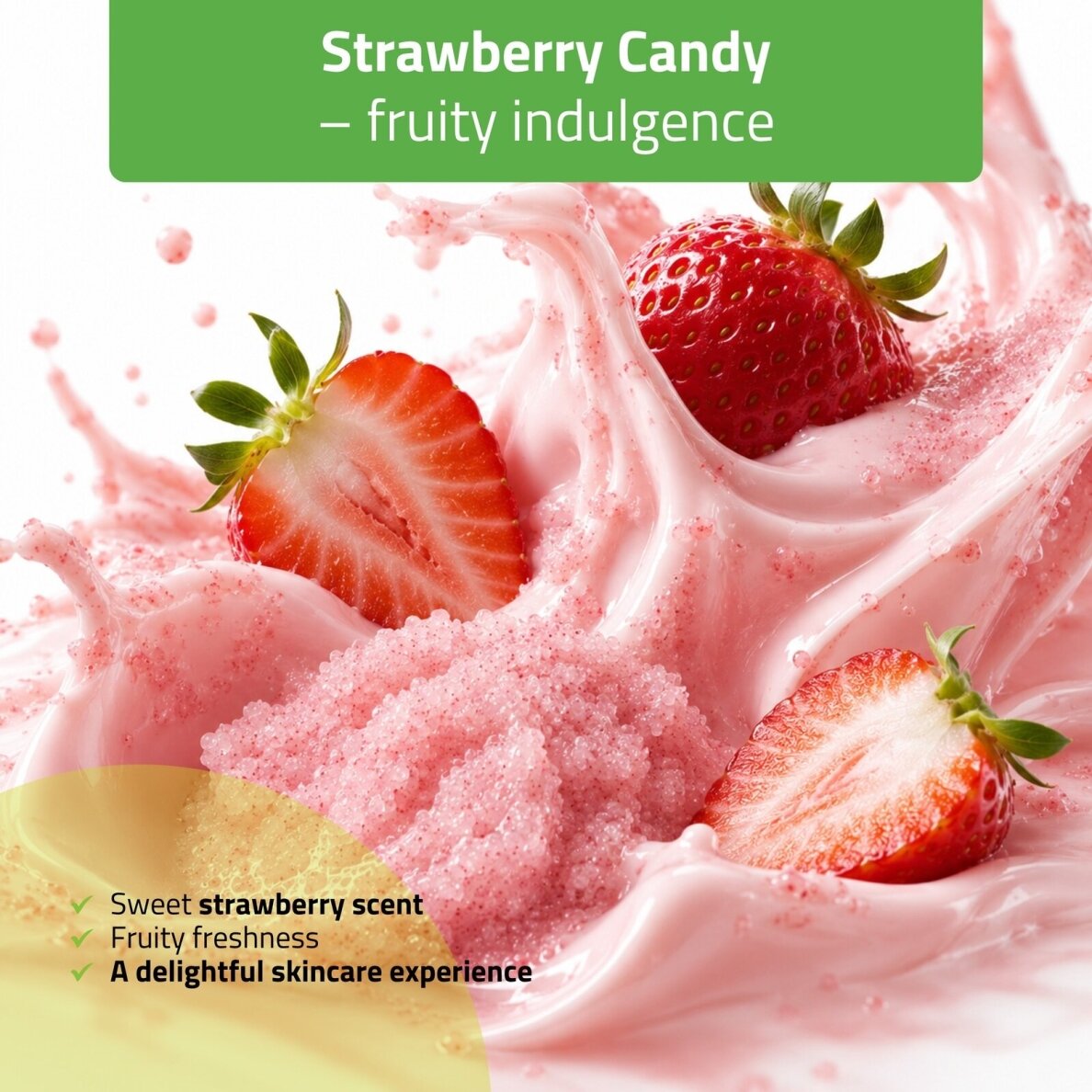 DAILY SPA sugar body scrub STRAWBERRY CANDY, 250 ml 5