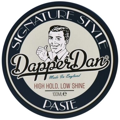 DAPPER DAN SIGNATURE STYLE PASTE plaukų formavimo pasta, 100 ml DAPPER DAN SIGNATURE STYLE PASTE plaukų formavimo pasta, 100 ml