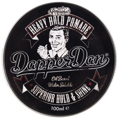 DAPPER DAN HEAVY HOLD POMADE aliejaus pagrindo pomada, 100 ml DAPPER DAN HEAVY HOLD POMADE aliejaus pagrindo pomada, 100 ml