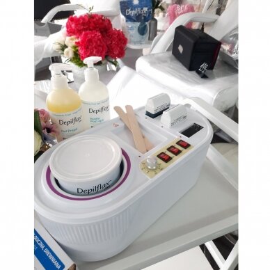 Professional multifunctional wax heater iWax (cans + cartridges), 270w 3