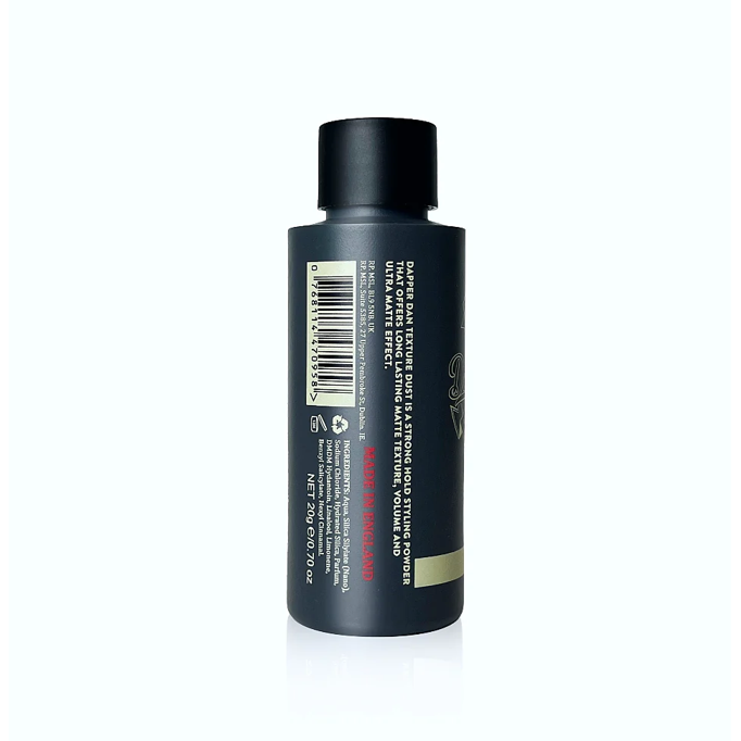 DAPPER DAN TEXTURE DUST apimties suteikianti plaukų formavimo pudra, 20g 1 DAPPER DAN TEXTURE DUST apimties suteikianti plaukų formavimo pudra, 20g 1