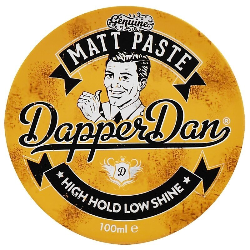 DAPPER DAN MATT PASTE matinė plaukų formavimo pasta, 100 ml DAPPER DAN MATT PASTE matinė plaukų formavimo pasta, 100 ml