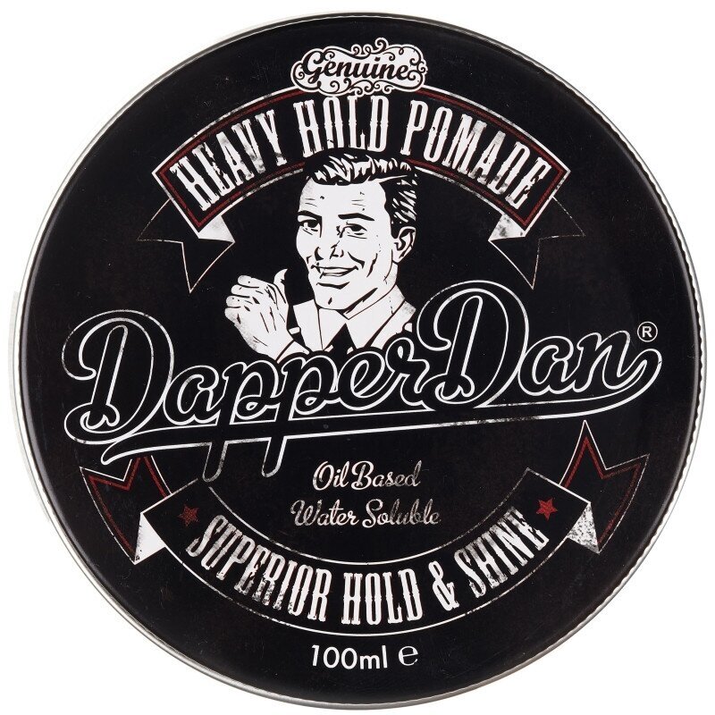 DAPPER DAN HEAVY HOLD POMADE aliejaus pagrindo pomada, 100 ml DAPPER DAN HEAVY HOLD POMADE aliejaus pagrindo pomada, 100 ml