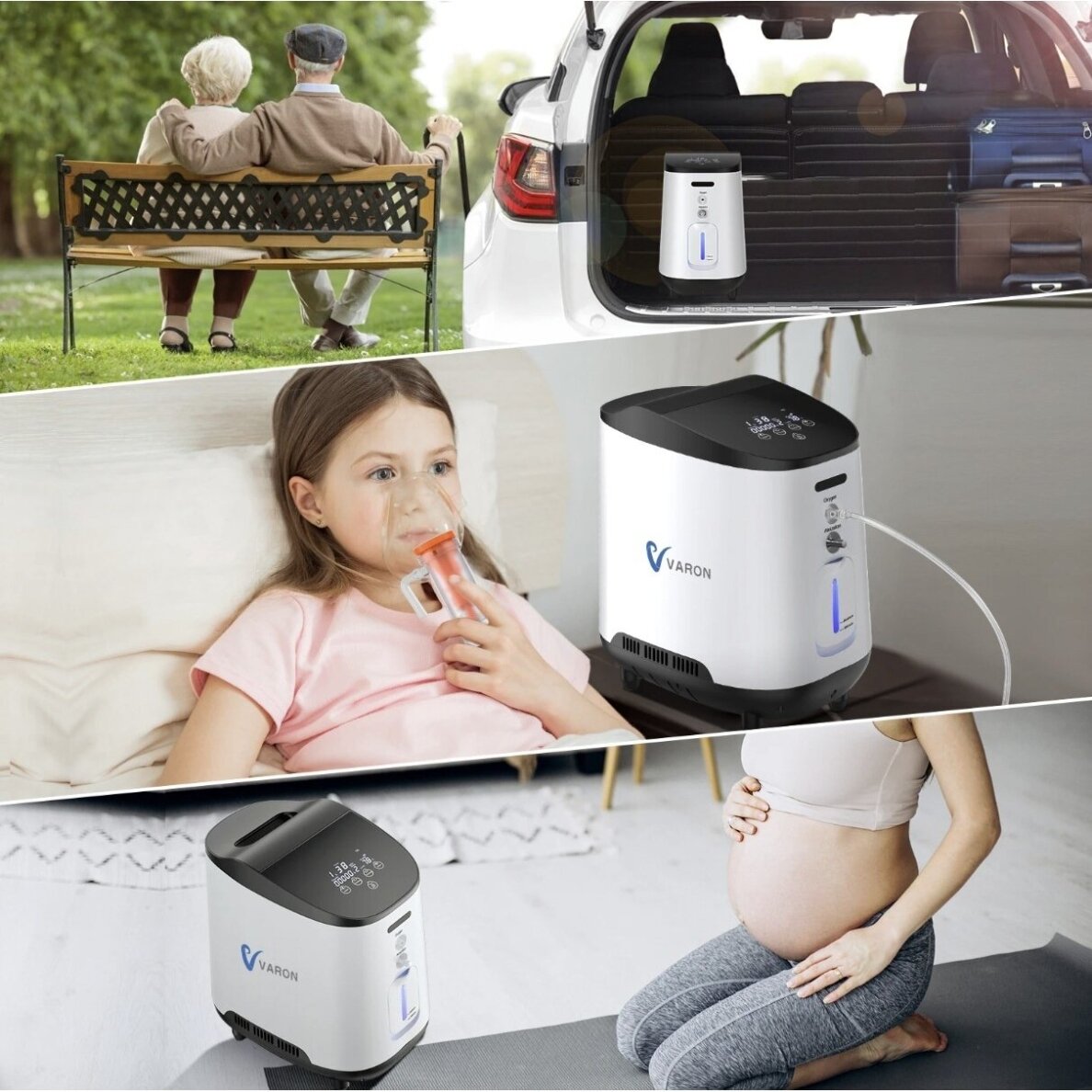 Аппарат дыхательный кислородный (концентратор) VARON 1-7L 9 Аппарат дыхательный кислородный (концентратор) VARON 1-7L 9