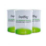 DEPILFLAXnatūralios sudėties depiliacijos vaškas skardinėje NATURAL, 800 ml