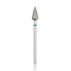 Profesional diamond nail dril tip ROUNDED CONE BLUE