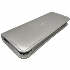 Футляр для набора ножниц и принадлежностей GEPARD, серебреного цвета