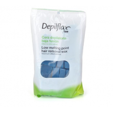 DEPILFLAX kietasis azuleno vaškas profesionalioms depiliacijos procedūroms, 1 kg.