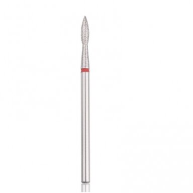 Profesional diamond nail dril tip FLAME SHARP RED Profesional diamond nail dril tip FLAME SHARP RED