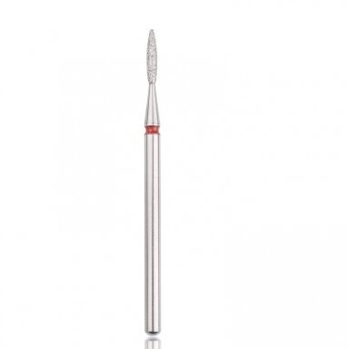 Profesionalus deimantinis frezos antgalis FLAME SAFE RED