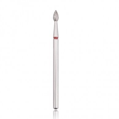 Profesional diamond nail dril tip DROP RED Profesional diamond nail dril tip DROP RED