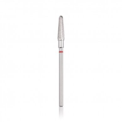 Profesional carbide nail dril tip CONE RED