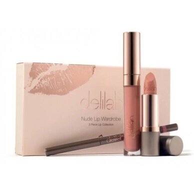 DELILAH lip care set WAR NUDE LIP WARDROBE DELILAH lip care set WAR NUDE LIP WARDROBE