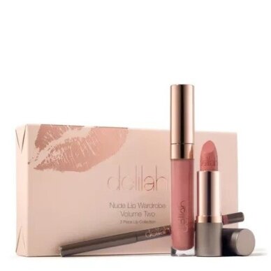 DELILAH rinkinys lūpoms NUDE LIP WARDROBE VOL2 DELILAH rinkinys lūpoms NUDE LIP WARDROBE VOL2