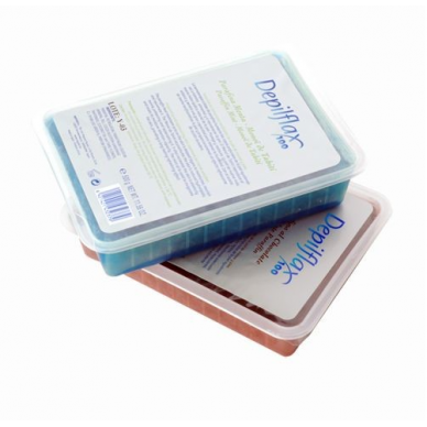 DEPILFLAX 100 cosmetic paraffin with a refreshing mint scent, 500 g.