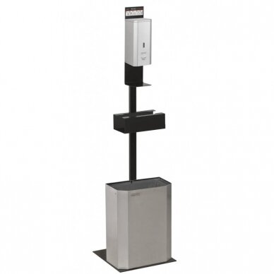 Disinfection stand 4 in 1, black